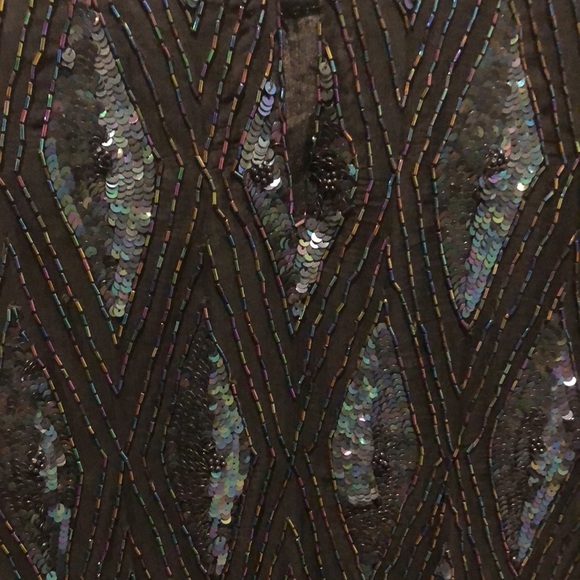 Sequin Evening wear top. Beautiful NWOT - Picture 4 of 7